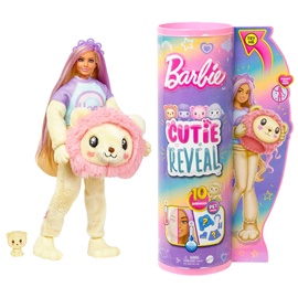 Lėlė Mattel Barbie Cutie Reveal Cozy Cute Lion HKR06, 29 cm