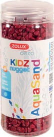 Грунт Zolux AquaSand Kidz Nugget 346231, 0.5 л, красный