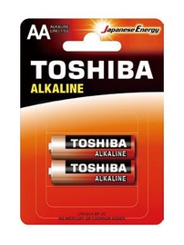 Baterijas Toshiba LR6GCA BP-2C, AA, 1.5 V, 2 gab.