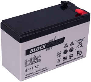 Аккумулятор IntAct Block-Power, 12 В, 7.2 Ач