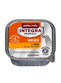 Mitrā barība (konservi) suņiem Animonda Integra Protect Nieren, vistas gaļa, 0.15 kg