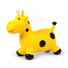 Мяч для прыжков Pulei Jumping Animals Giraffe 8004, 50 см, желтый
