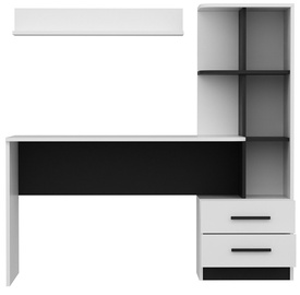 Стол Kalune Design Alaska, белый/черный