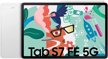 Tahvelarvuti Samsung Galaxy Tab S7 FE 5G, 12.4", 4GB/64GB, 4G, hõbe