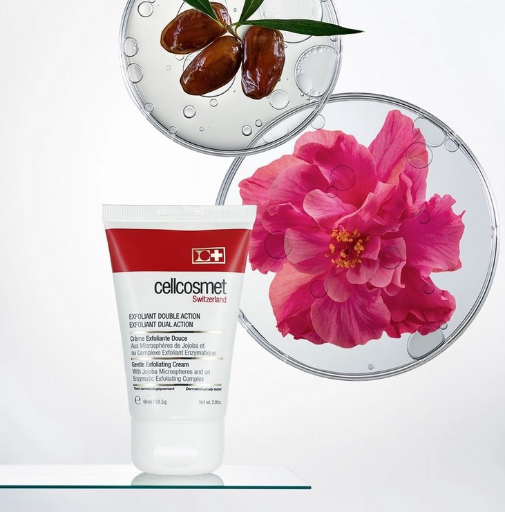 Sejas krēms Cellcosmet Exfoliant Dual Action, 60 ml, sievietēm