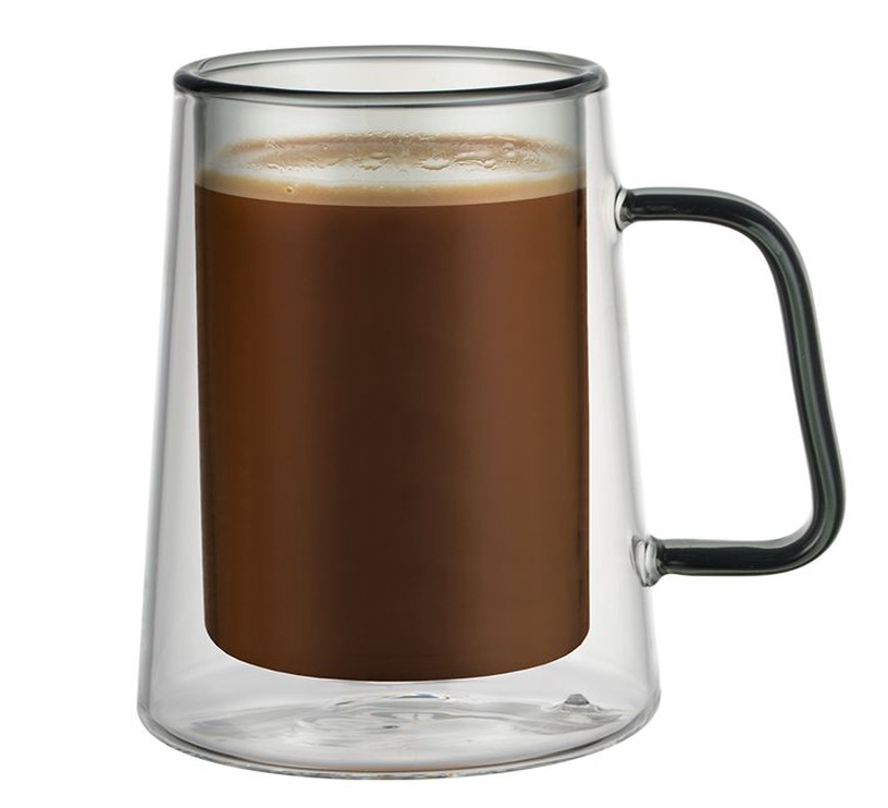 Dubultā stikla krūze Zyle Thermo, 2 gab., caurspīdīga, 0.3 l