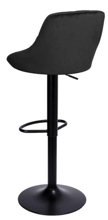 Bāra krēsls eHokery Cydro, melna, 47 cm x 37 cm x 85 - 105 cm