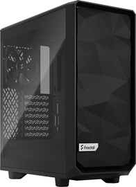 Kompiuterio korpusas Fractal Design Meshify 2 Compact Lite TG Light Tint FD-C-MEL2C-03, juoda