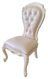 Ēdamistabas krēsls MKS2898 3644008, krēmkrāsa, 50 cm x 46 cm x 112 cm