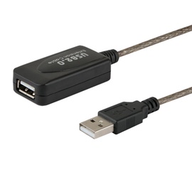 Juhe Savio Cable USB 2.0 / USB 2.0 Black 5m
