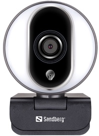 Internetinė kamera Sandberg Streamer 134-12, juoda