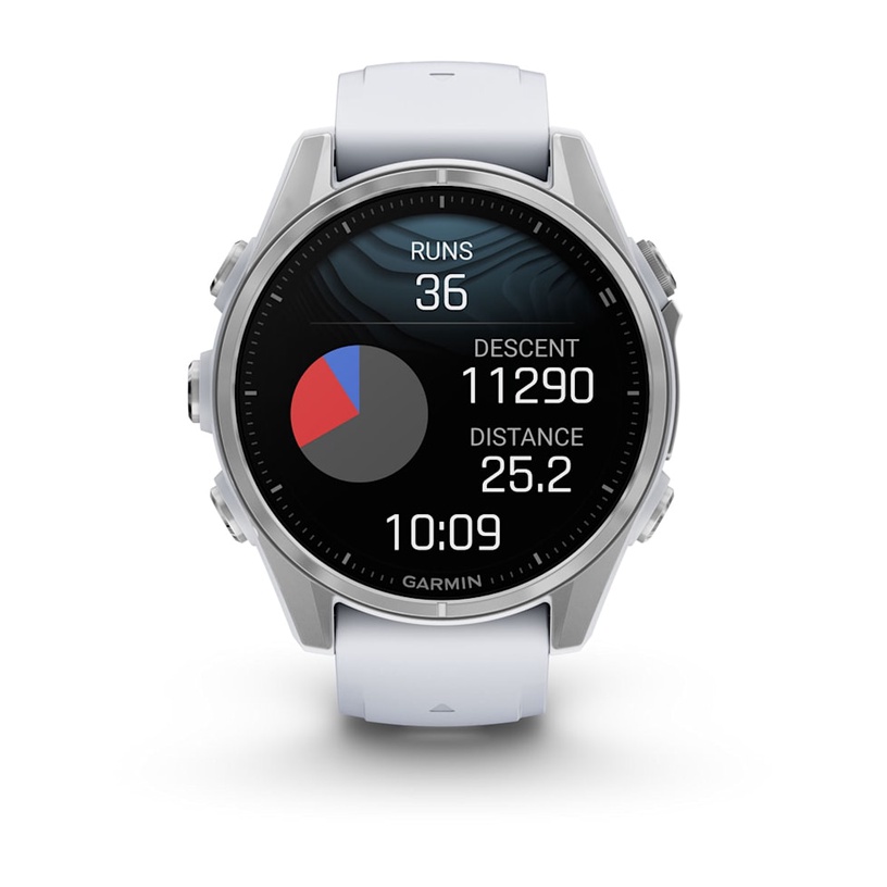 Nutikell Garmin Fenix 8 43mm AMOLED 010-02903-00, hõbe