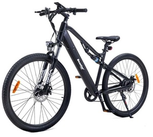 Elektriskais velosipēds Beaster BS109B, 27.5", 250 W, 10.4 Ah, melna