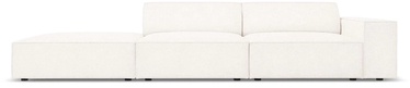 Dīvāns Micadoni Home Jodie Boucle One Side Open 3 Seats, bēša, kreisais, 262 x 102 cm x 70 cm