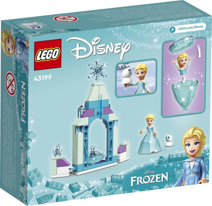 Konstruktor LEGO® │ Disney Elsa lossihoov 43199, 53 tk