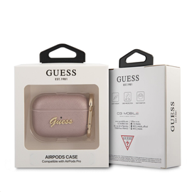 Austiņu maciņš Guess GUAPSASMP, rozā