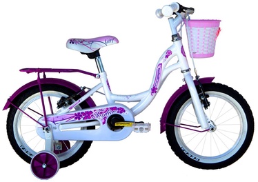Детский велосипед Coppi Taylor, белый/розовый, 14″