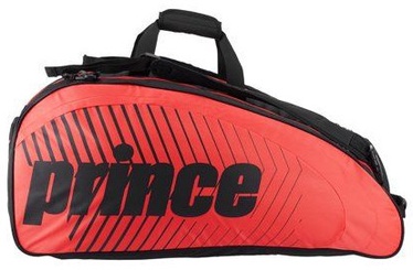 Tennisekott Prince 18 Tour, must/punane, 76 l