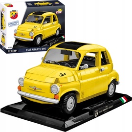 Konstruktor, auto Cobi Fiat Abarth 595 24353, plastik