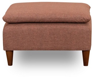 Pufs Hanah Home Lungo 859FTN1940, gaiši brūna, 75 cm x 75 cm x 46 cm