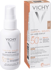 Солнцезащитный флюид Vichy Capital Soleil UV-Age Daily Tinted SPF50, 40 мл