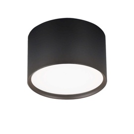 Paviršinė LED panelė lubų Light Prestige Kendal, 6W, 3000°K, LED, juodas
