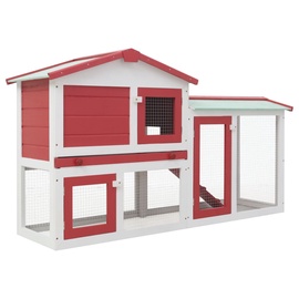 Puur närilisele VLX Large Rabbit Hutch, 1400 mm x 450 mm x 850 mm