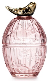 Декоративный сосуд AmeliaHome Jewelry Box Finch, розовый