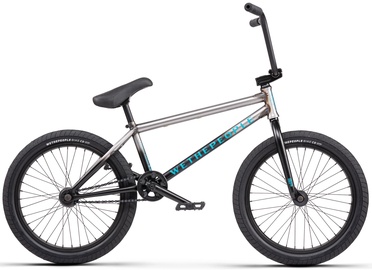 Jalgratas bmx WeThePeople WTP 2024 JUSTICE, 21" raam, hõbe/must