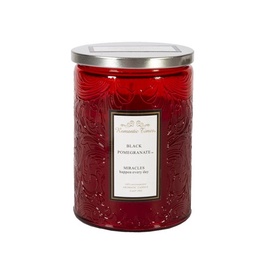 Свеча цилиндрическая Romantic times Glass Velvet, 1 - 50 час, 80 мм x 110 мм