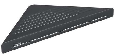 Duširiiul Ravak X07P650, 290 mm x 22 mm x 206 mm, must
