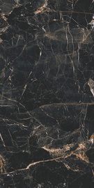 Flīzes, akmens Cerrad Marquina 5903313315456, 119.7 cm x 59.7 cm, melna