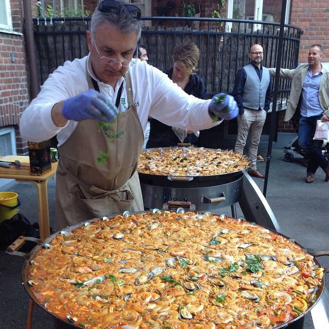 Paella valmistamise grillikomplekt GrillSymbol Pro-960, 96 cm x 96 cm