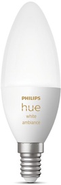 Светодиодная лампочка Philips Hue Single Bulb LED, белый, E14, 5.2 Вт, 470 лм