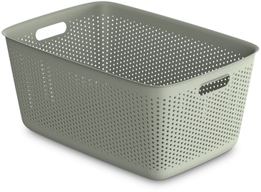 Hoiukorv, esemete hoidmiseks Orplast OpenStore, 45 l, roheline, 58 x 39.5 x 26.5 cm