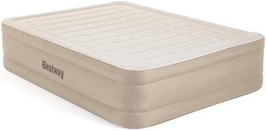 Piepūšams matracis Bestway Queen Fortech Airbed, bēša, 2030x1520 mm