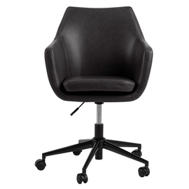 Biroja krēsls Office Deskchair Nora, 58 x 58 x 44 - 54 cm, melna