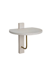 Seinariiul Kalune Design Reve, kuldne/valge, 35 cm x 35 cm x 35 cm