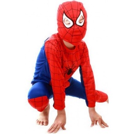 Karnavalinis kostiumas vaikams Spiderman, mėlyna/raudona, poliesteris, M