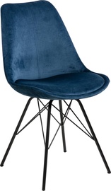 Söögitoa tool Eris 81699 81699, must/tumesinine, 54 cm x 48.5 cm x 85.5 cm