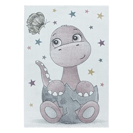 Ковер комнатные Ayyildiz Funny Dino Baby 2002902106, белый/розовый/многоцветный, 290 см x 200 см