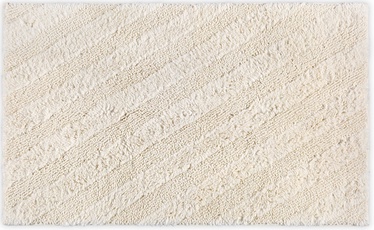 Vannas istabas paklājs Foutastic Diagonal Tufted 581CAN1526, krēmkrāsa, 60 cm x 100 cm