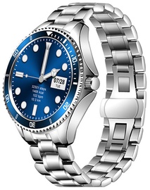 Умные часы Garett Men 4S Silver-Blue, синий/серебристый