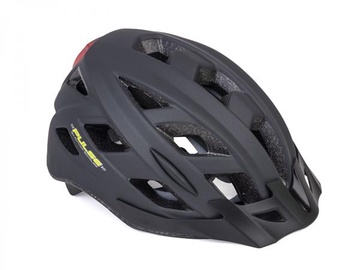 Шлемы велосипедиста мужские Author Pulse LED X8, серый, 52-58 см