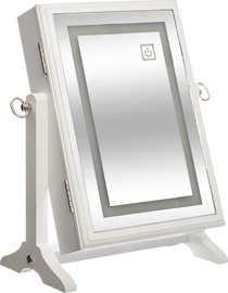 Rotaslietu lādīte Atmosphera With Mirror and LED, 10.5 cm, balta