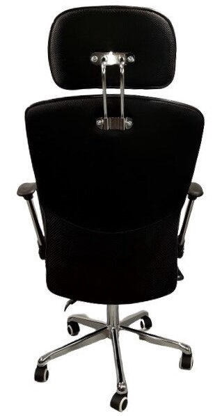 Офисный стул MN A013-2, 50 x 50 x 115 см, черный/красный