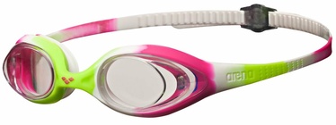 Peldēšanas brilles Arena Spider JR, balta/zaļa/rozā