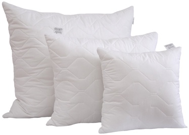 Подушка Quilted, белый, 45 см x 45 см