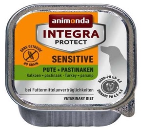 Mitrā barība (konservi) suņiem Animonda Integra Protect Sensitive, tītara gaļa, 0.15 kg