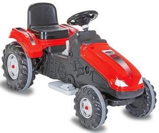 Traktors Jamara Big Wheel, melna/sarkana